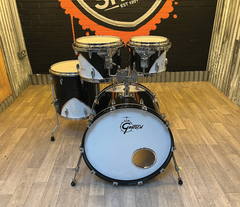 Pre-Loved Gretsch Renown 57' 4-piece Shell Pack in Black & White