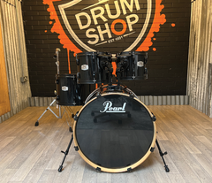 Pre-Loved Pearl Export EX Series 4-piece Drum Kit With Hanging Floor Tom In Piano Black