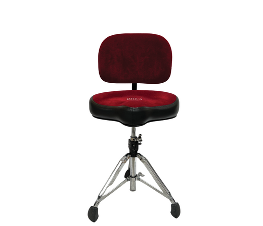 Roc n’ Soc Cycle Seat Red + Backrest with Gibraltar Base 9608 in Red