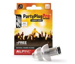 Alpine PartyPlugPro Natural Earplugs