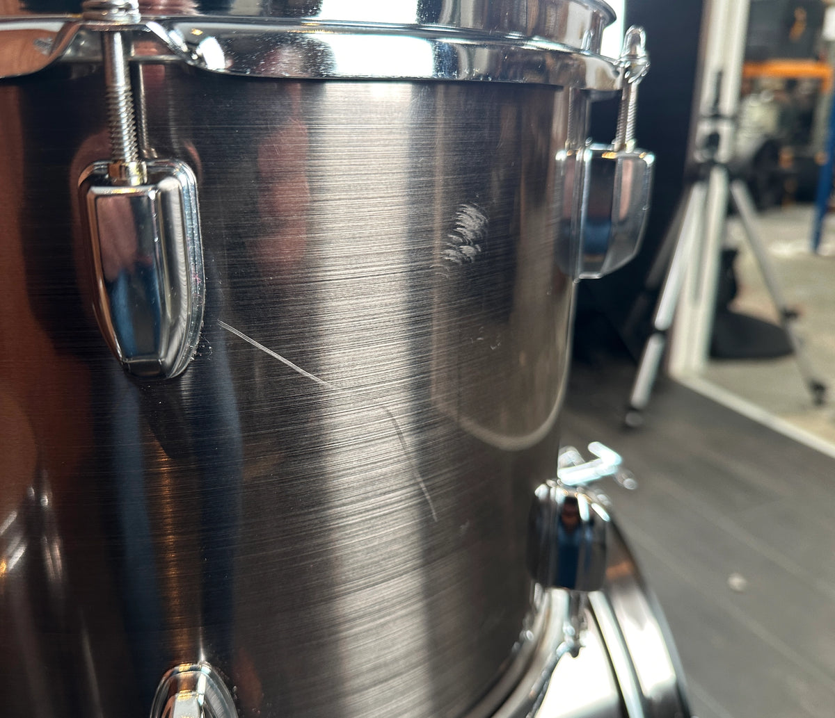Pre Loved CB 22" 5-Piece Drum Kit in Brushed Silver with Snare