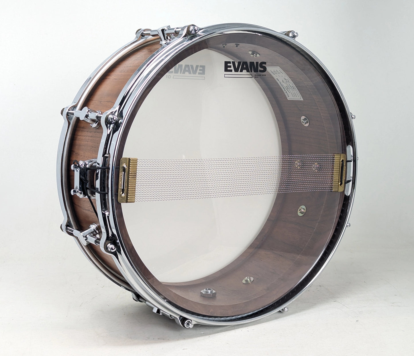 Pre Loved Canopus 14" x 6" Stave Bubinga Snare Drum