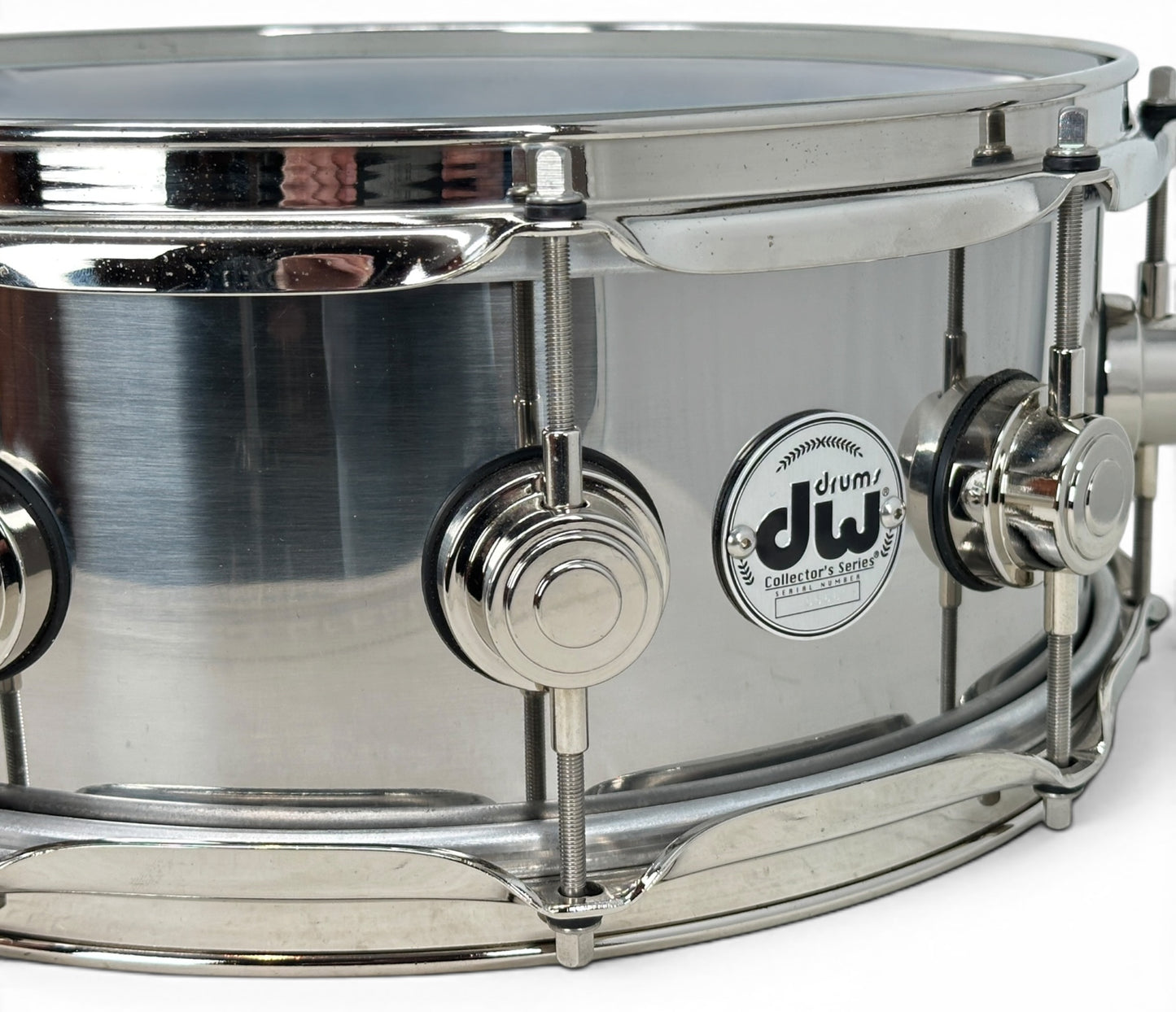 Pre Loved DW Collectors Series 14" x 5.5" Stainless Steel Snare Drum