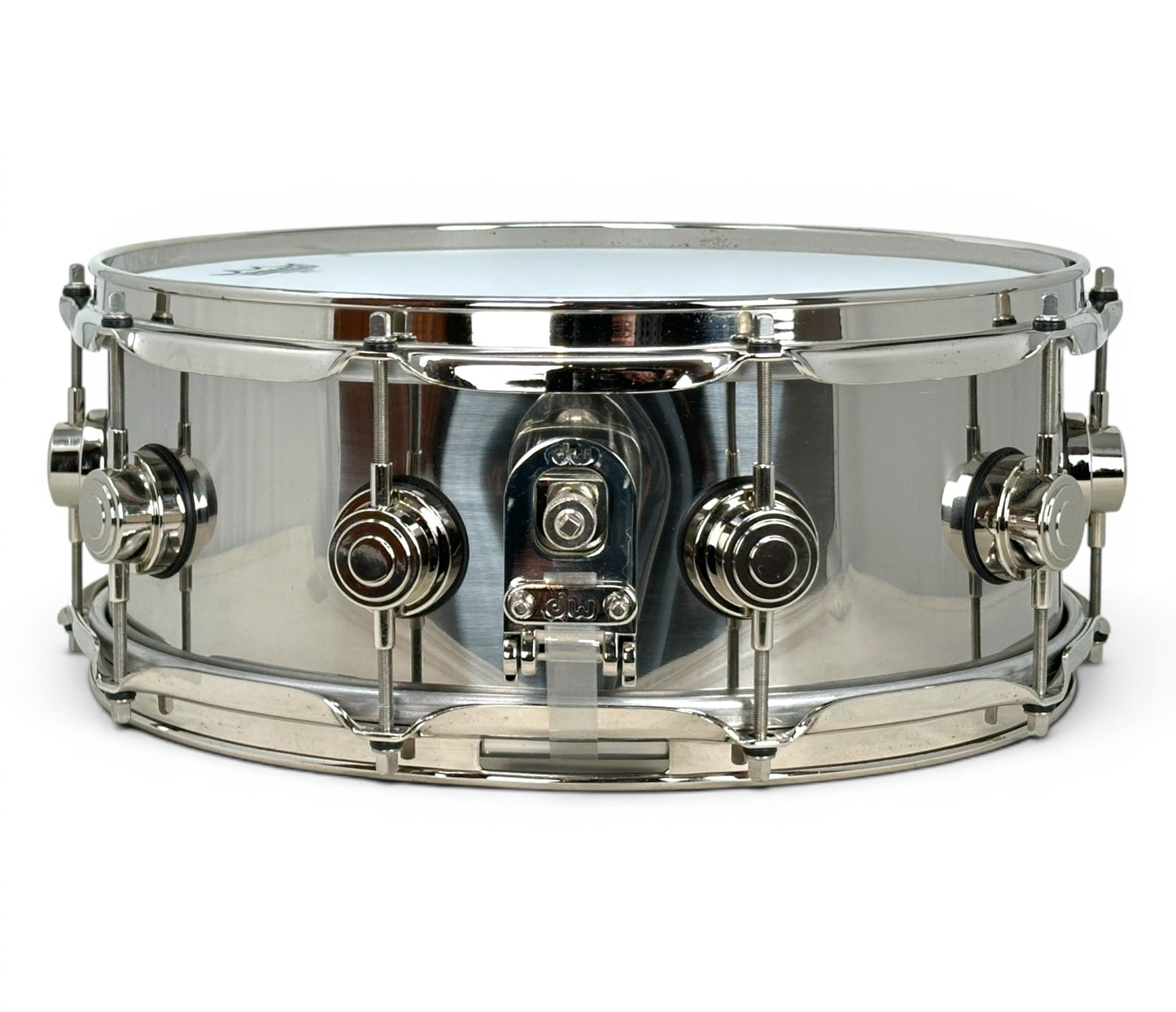 Pre Loved DW Collectors Series 14" x 5.5" Stainless Steel Snare Drum
