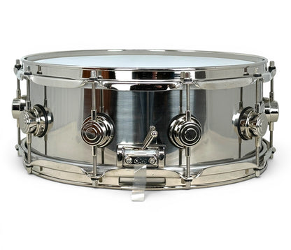 Pre Loved DW Collectors Series 14" x 5.5" Stainless Steel Snare Drum