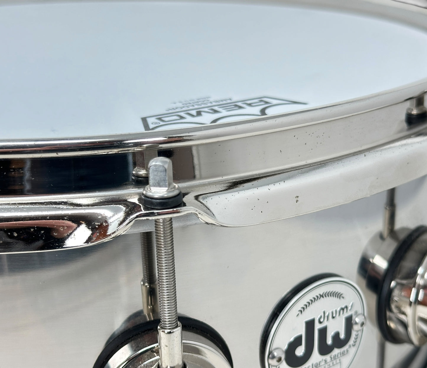 Pre Loved DW Collectors Series 14" x 5.5" Stainless Steel Snare Drum