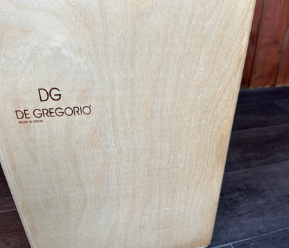 Pre Loved De Gregorio Cajon In Chanela Green With Case