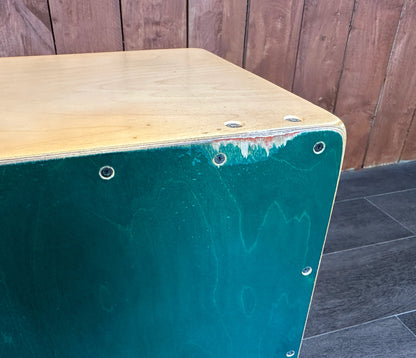 Pre Loved De Gregorio Cajon In Chanela Green With Case