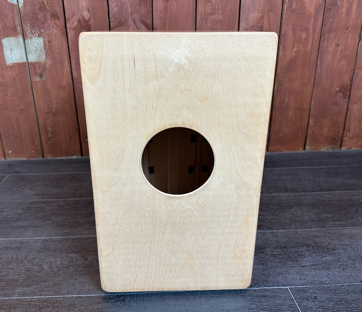 Pre Loved De Gregorio Cajon In Chanela Green With Case