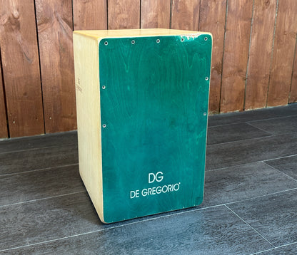 Pre Loved De Gregorio Cajon In Chanela Green With Case
