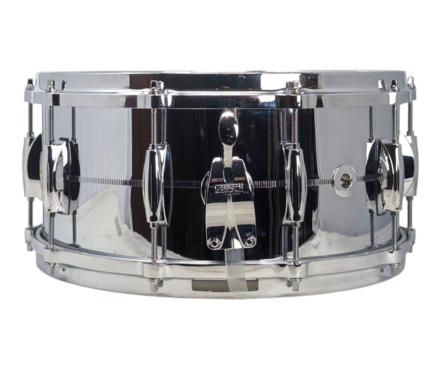 Pre Loved Gretsch 14" x 6.5" 4160 Re-Issue Cob Snare Drum Made In The USA