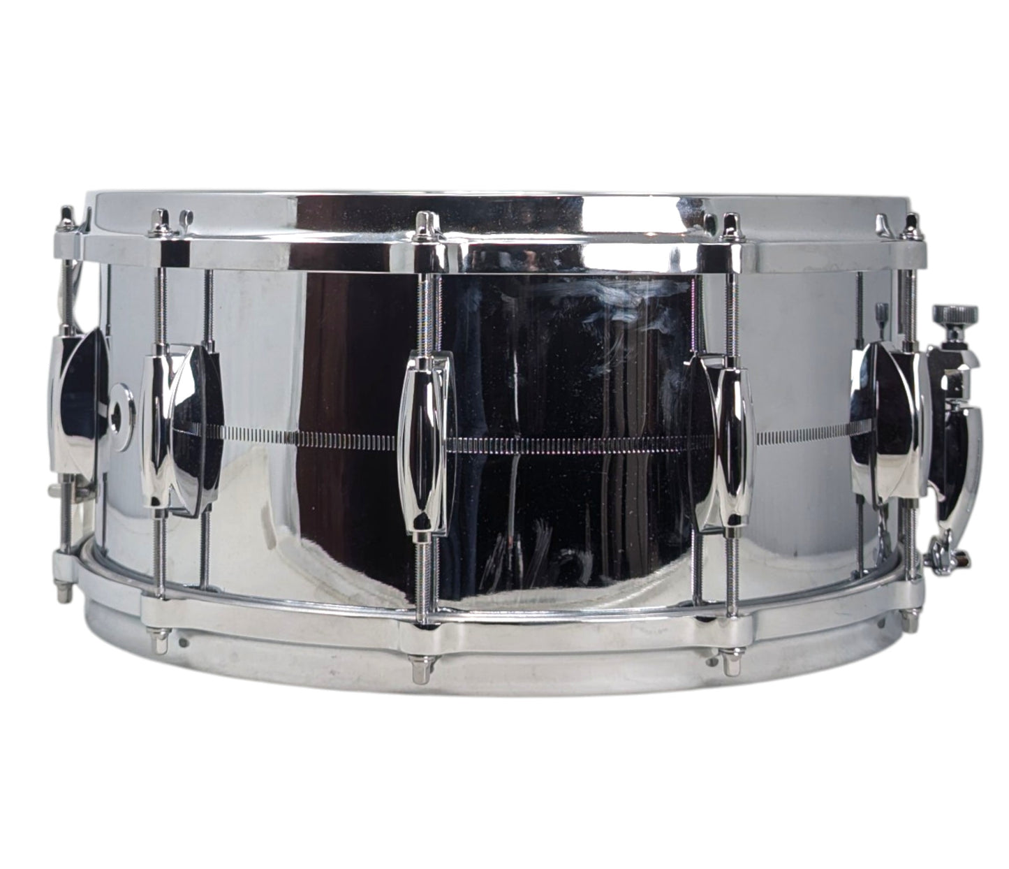 Pre Loved Gretsch 14" x 6.5" 4160 Re-Issue Cob Snare Drum Made In The USA