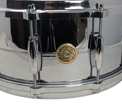 Pre Loved Gretsch 14" x 6.5" 4160 Re-Issue Cob Snare Drum Made In The USA