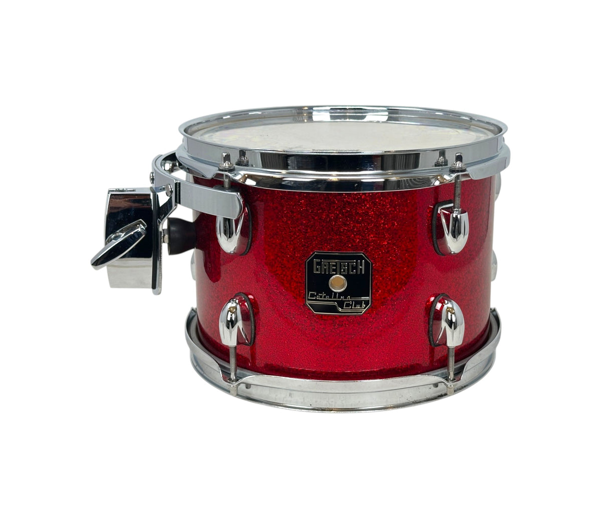 Pre Loved Gretsch Catalina Club 10" x 7" Tom in Red Sparkle