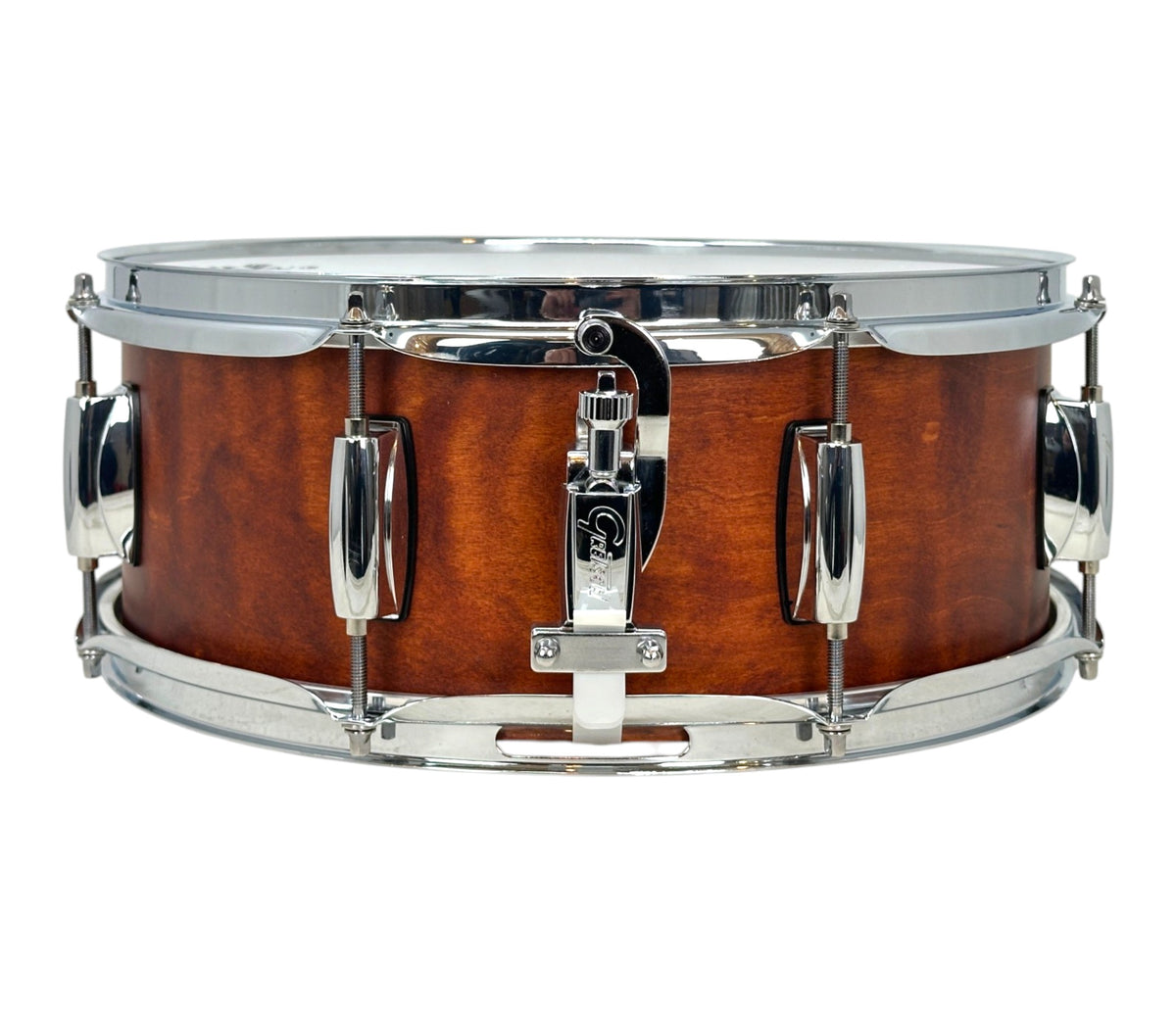 Pre Loved Gretsch Catalina Club 14" x 5.5" Snare Drum in Satin Walnut Glaze