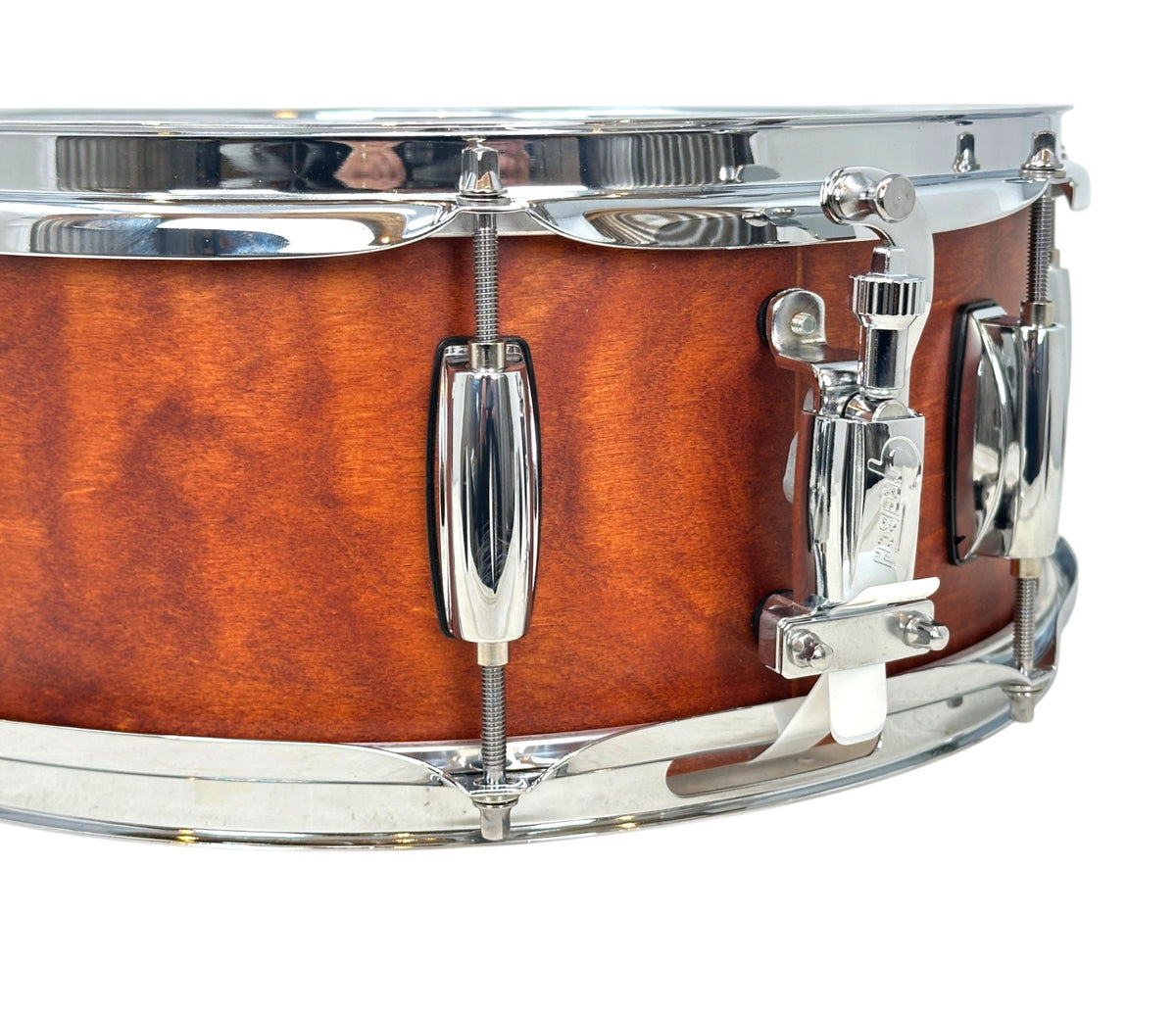 Pre Loved Gretsch Catalina Club 14" x 5.5" Snare Drum in Satin Walnut Glaze