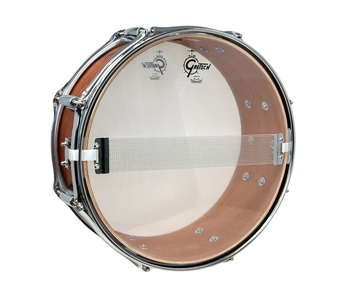 Pre Loved Gretsch Catalina Club 14" x 5.5" Snare Drum in Satin Walnut Glaze