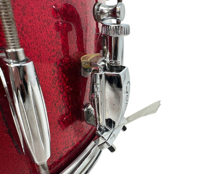 Pre Loved Gretsch Catalina Club 14" x 6.5" Snare Drum in Red Sparkle