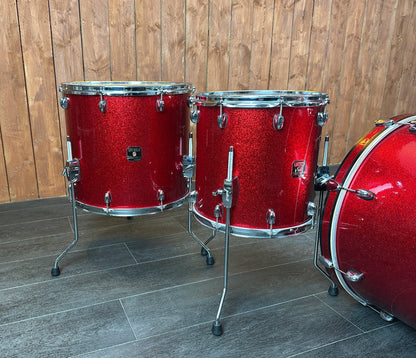 Pre Loved Gretsch Catalina Club 22" 4-Piece Shell Pack in Red Sparkle