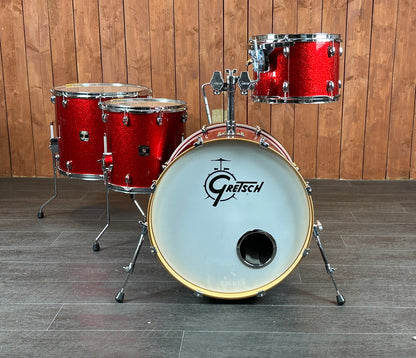 Pre Loved Gretsch Catalina Club 22" 4-Piece Shell Pack in Red Sparkle