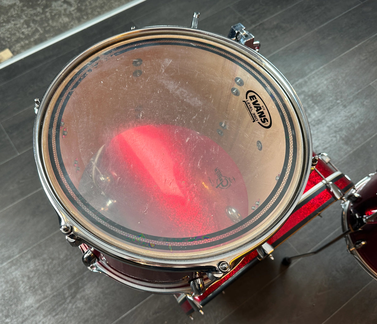 Pre Loved Gretsch Catalina Club 22" 4-Piece Shell Pack in Red Sparkle