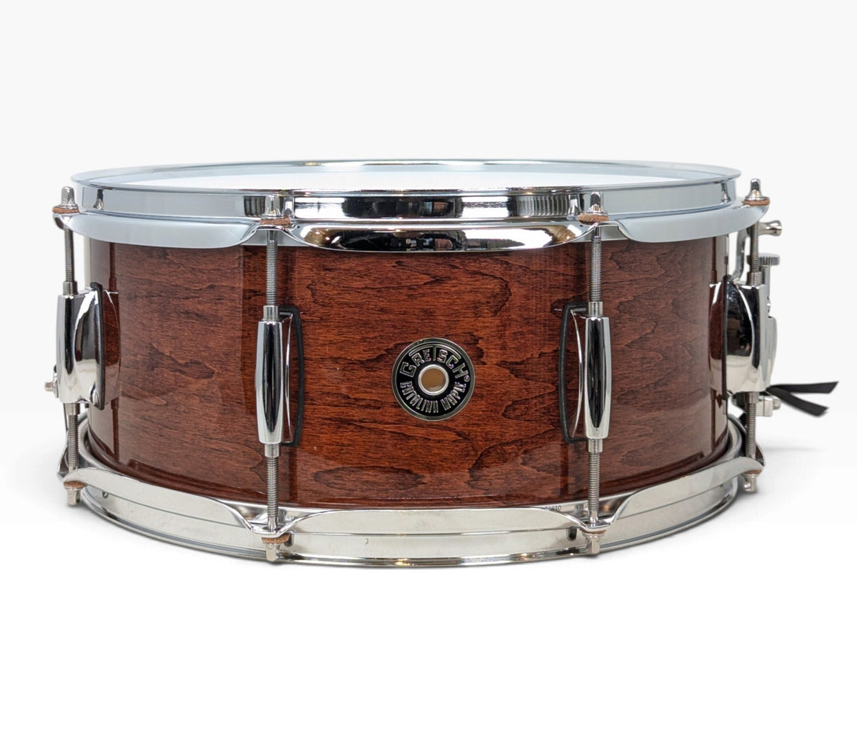 Pre Loved Gretsch Catalina Maple 14" x 6" Snare Drum in Walnut Glaze