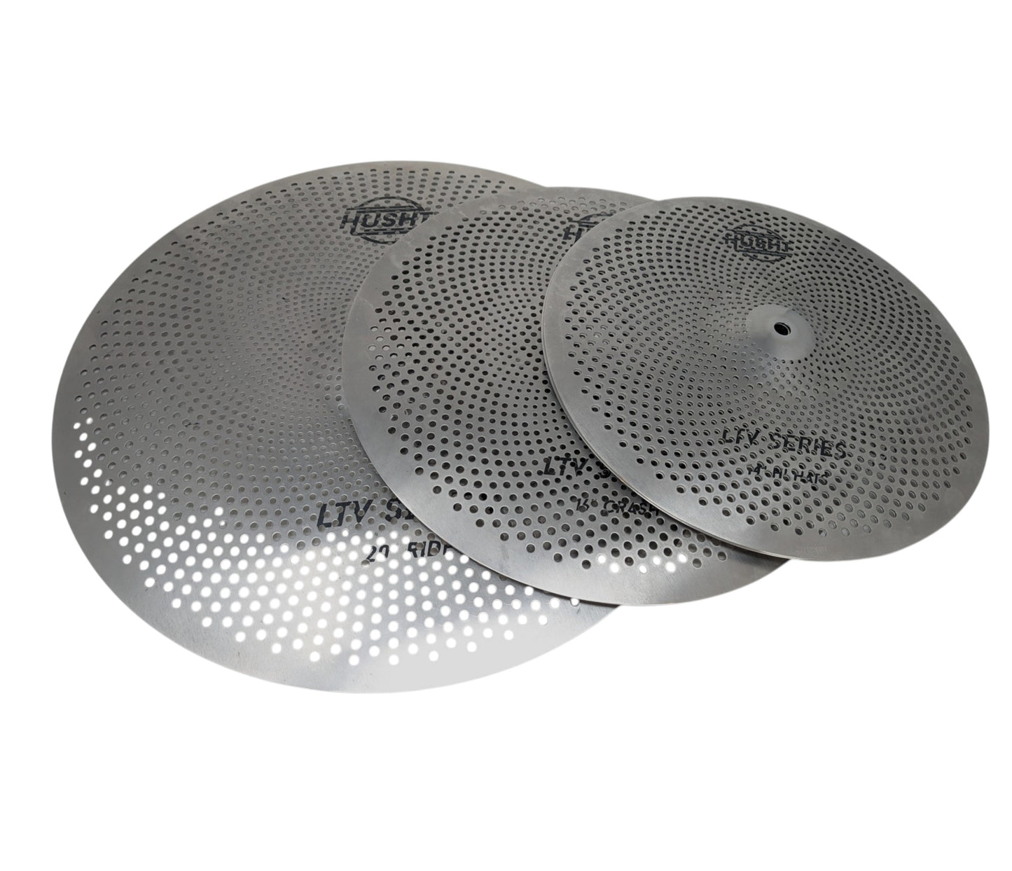Pre Loved Husht Cymbal Set With Bag