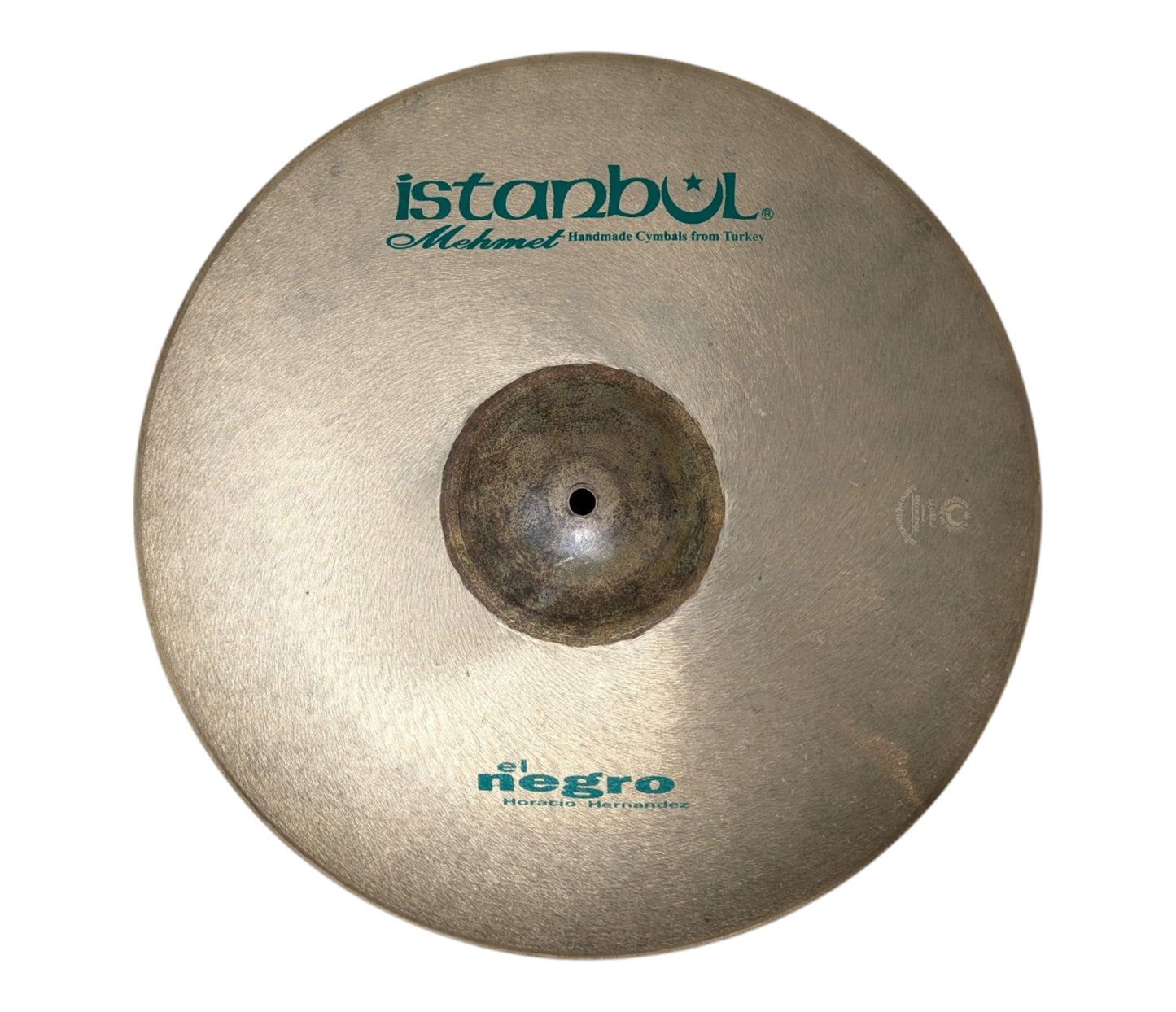 Pre Loved Istanbul Mehmet El Negro Hernandez Signature 19" Crash