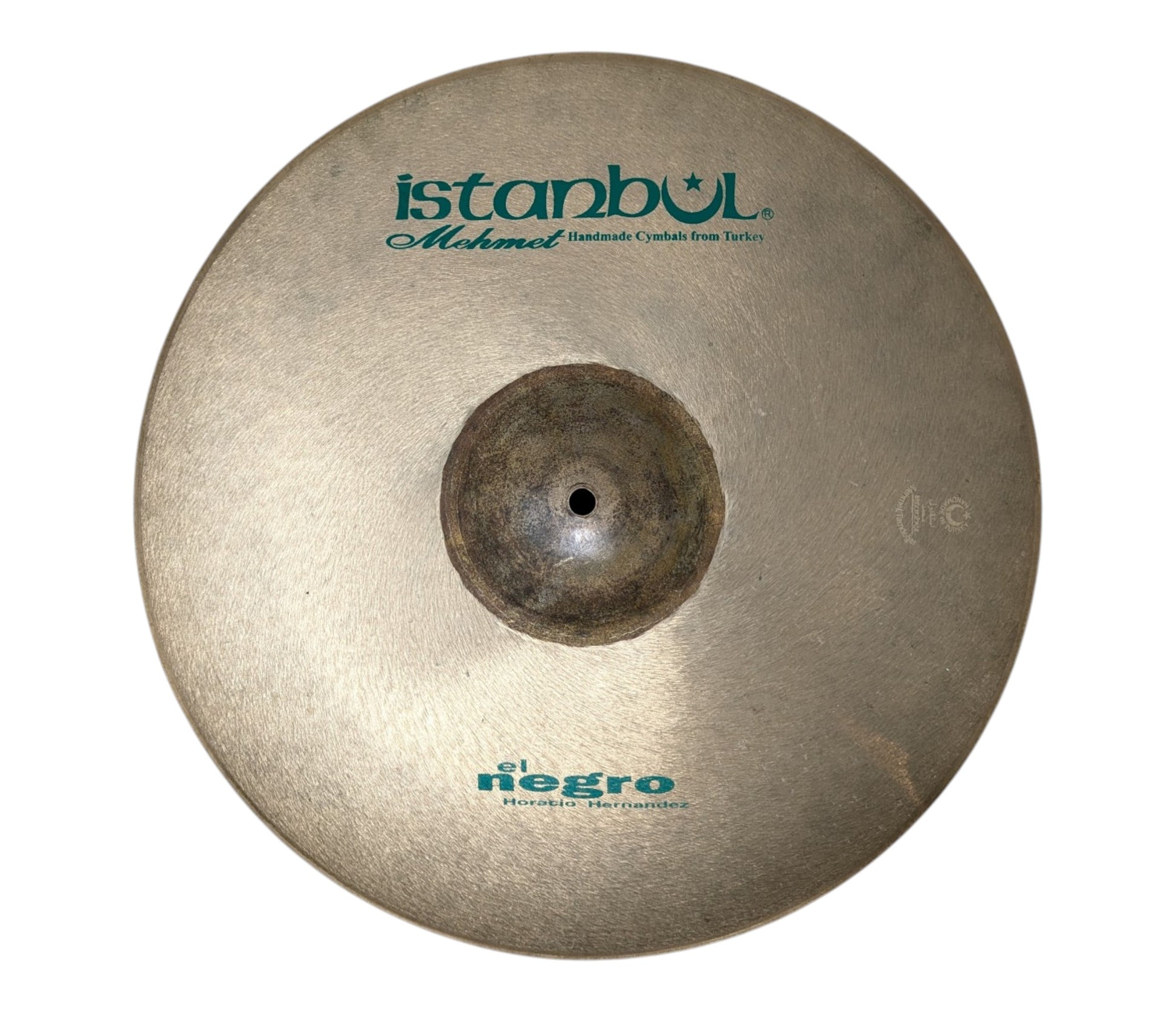 Pre Loved Istanbul Mehmet El Negro Hernandez Signature 19" Crash