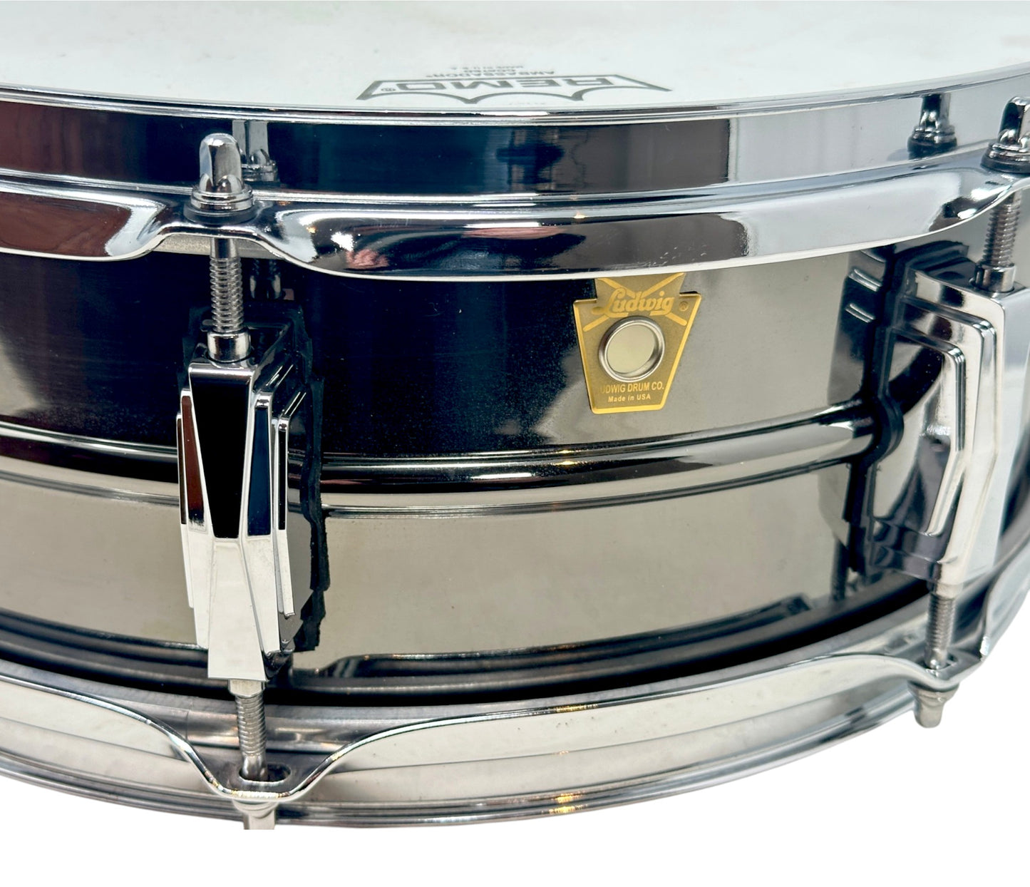 Pre Loved Ludwig Black Beauty 14" x 5" Snare Drum in Black Nickel