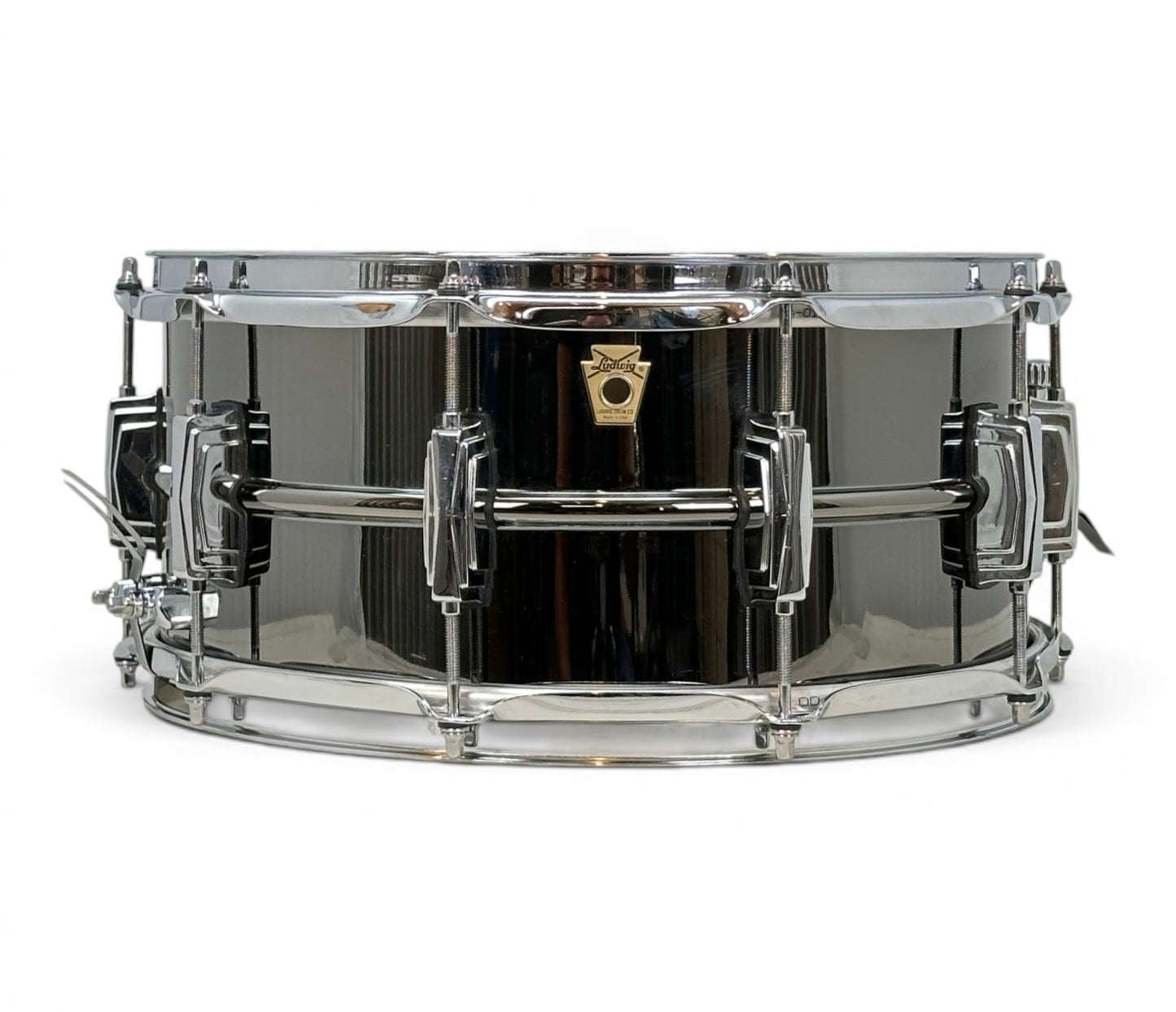 Pre Loved Ludwig Black Beauty LB417 14" x 6.5" with Imperial Lugs