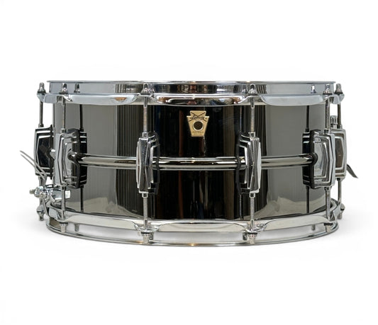Pre Loved Ludwig Black Beauty LB417 14" x 6.5" with Imperial Lugs