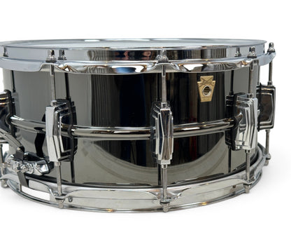 Pre Loved Ludwig Black Beauty LB417 14" x 6.5" with Imperial Lugs