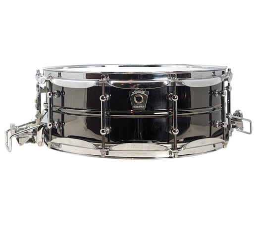 Pre Loved Ludwig Black Beauty Super Sensitive 14" x 5" Snare Drum - 1990s LB418