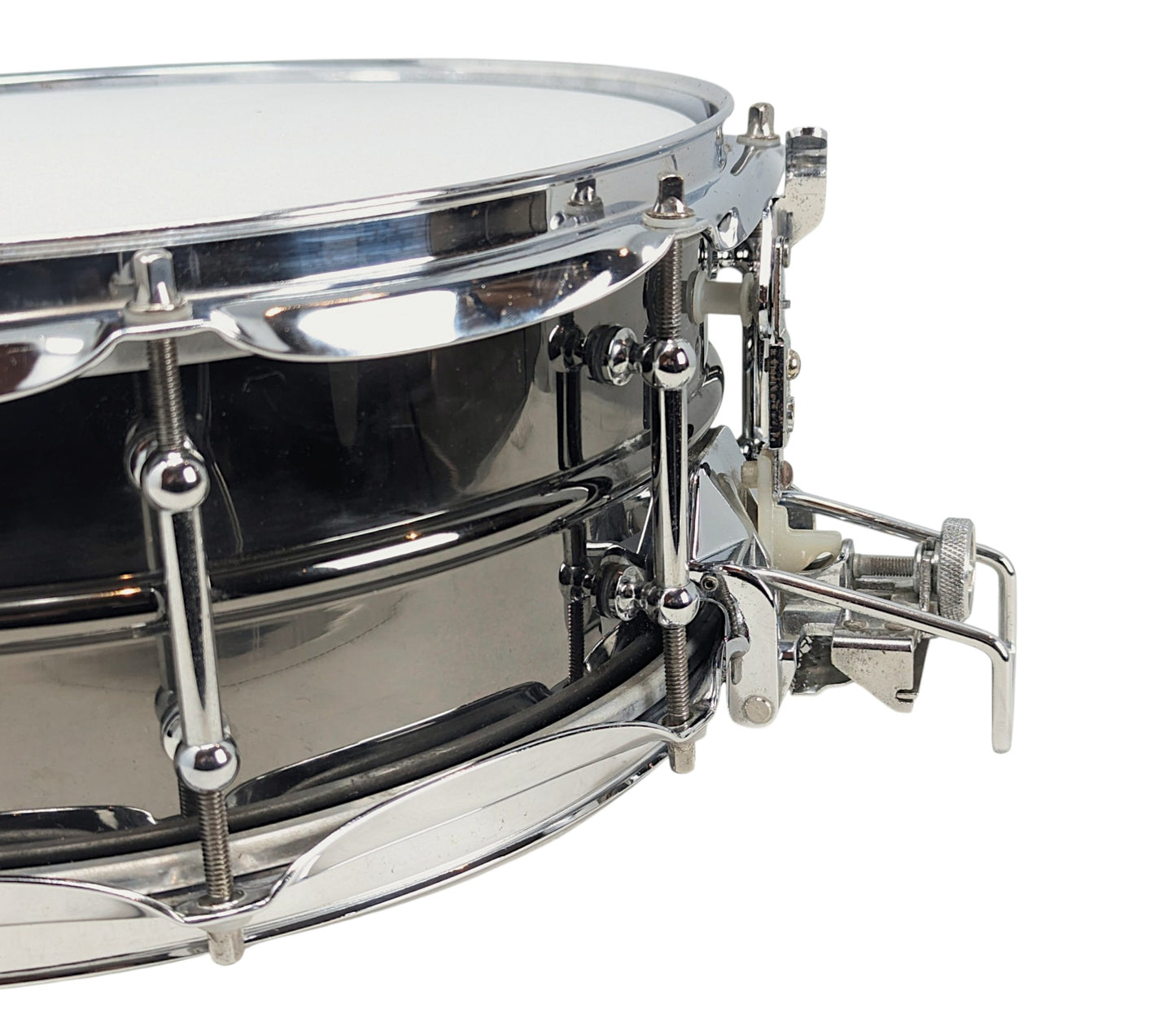 Pre Loved Ludwig Black Beauty Super Sensitive 14" x 5" Snare Drum - 1990s LB418