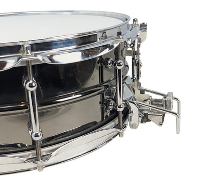 Pre Loved Ludwig Black Beauty Super Sensitive 14" x 5" Snare Drum - 1990s LB418