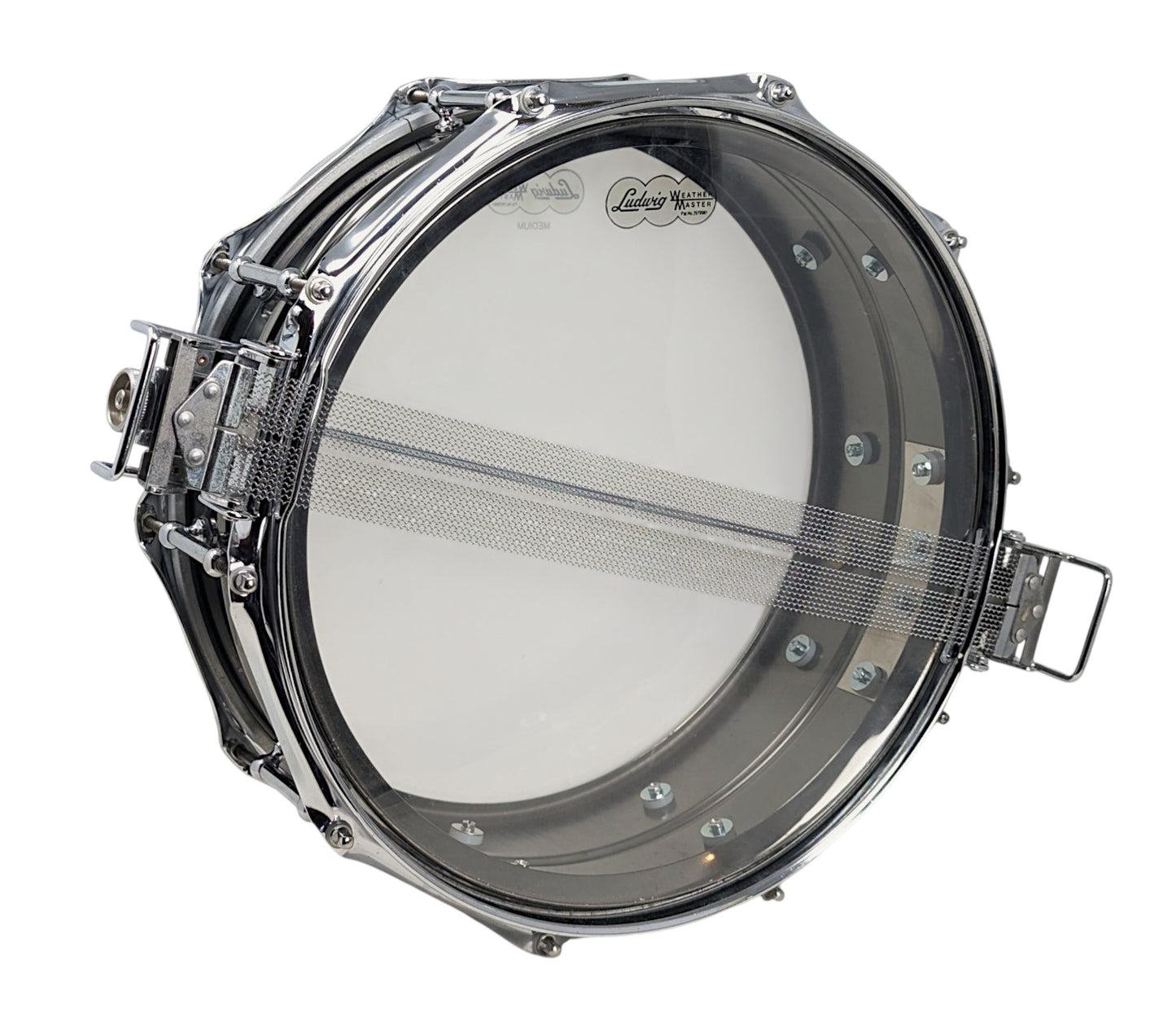 Pre Loved Ludwig Black Beauty Super Sensitive 14" x 5" Snare Drum - 1990s LB418
