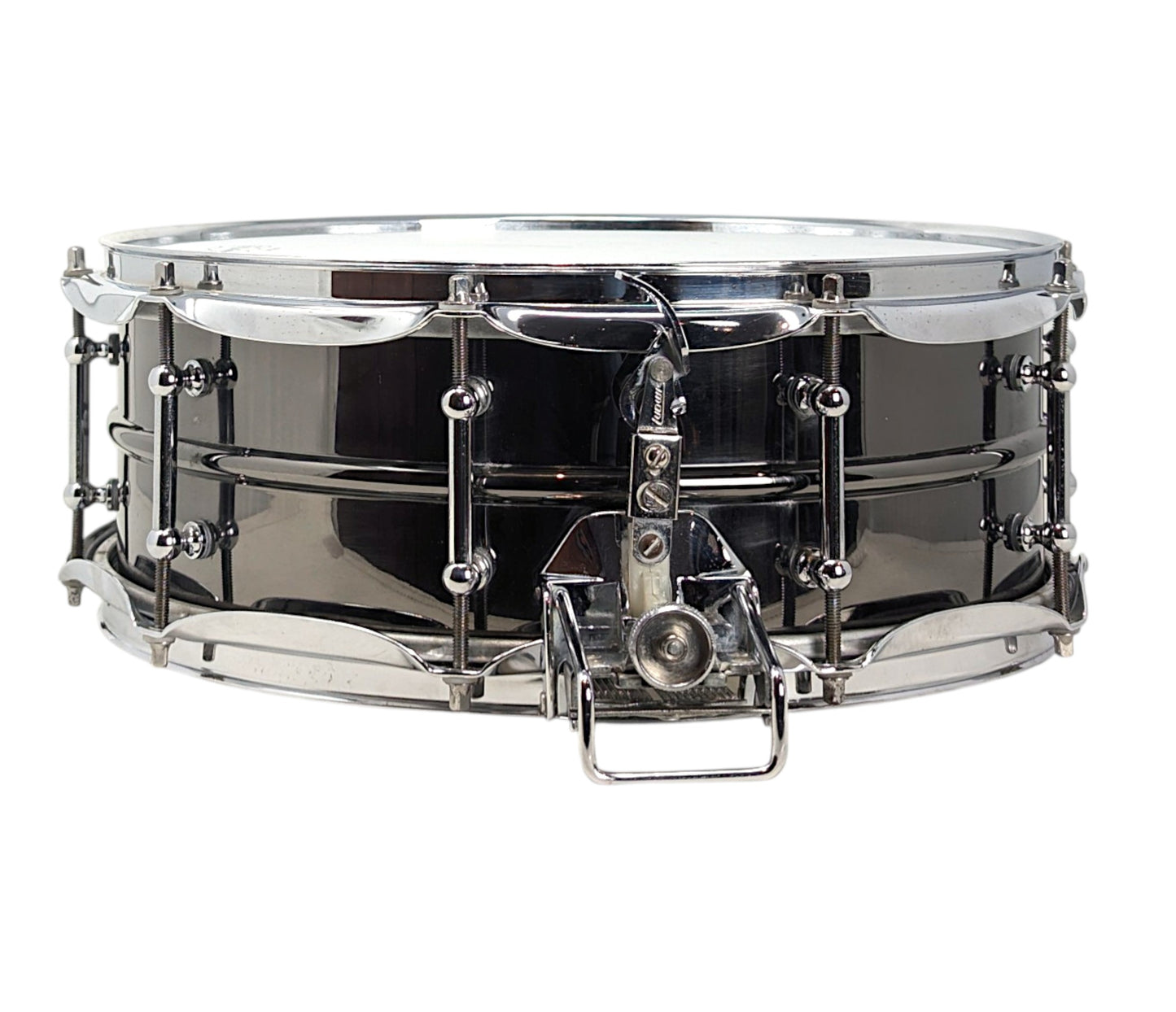 Pre Loved Ludwig Black Beauty Super Sensitive 14" x 5" Snare Drum - 1990s LB418