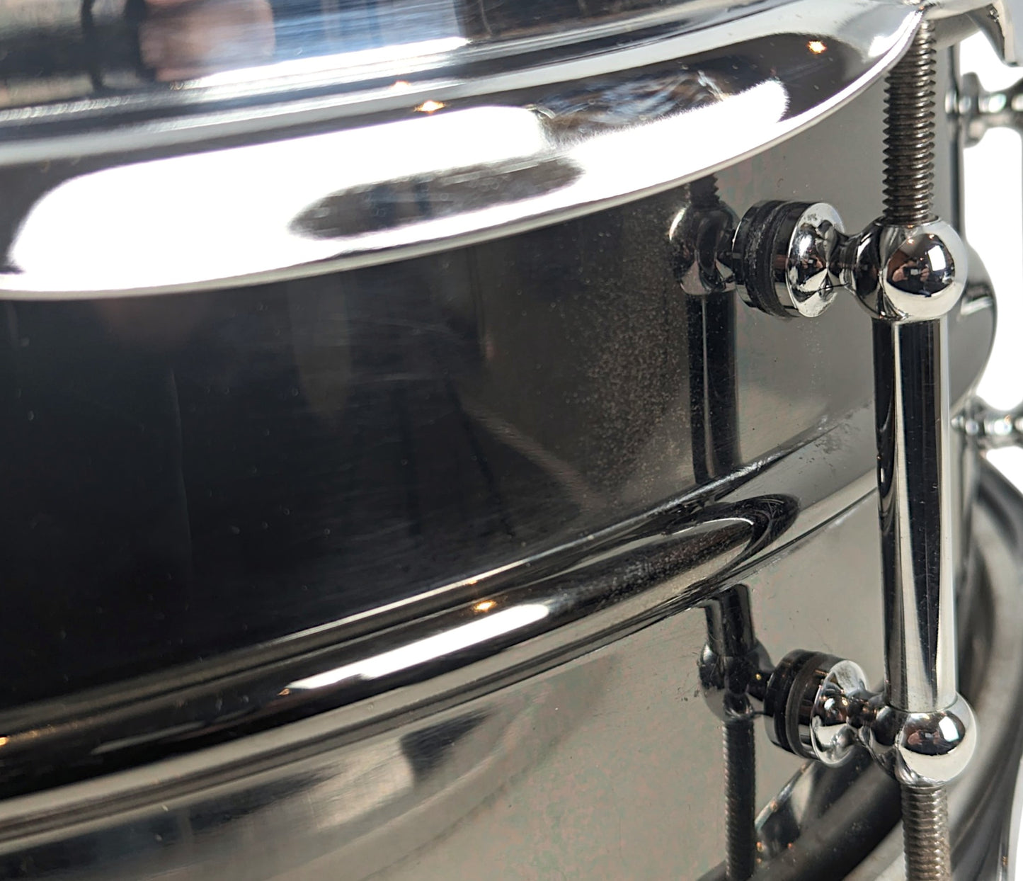 Pre Loved Ludwig Black Beauty Super Sensitive 14" x 5" Snare Drum - 1990s LB418