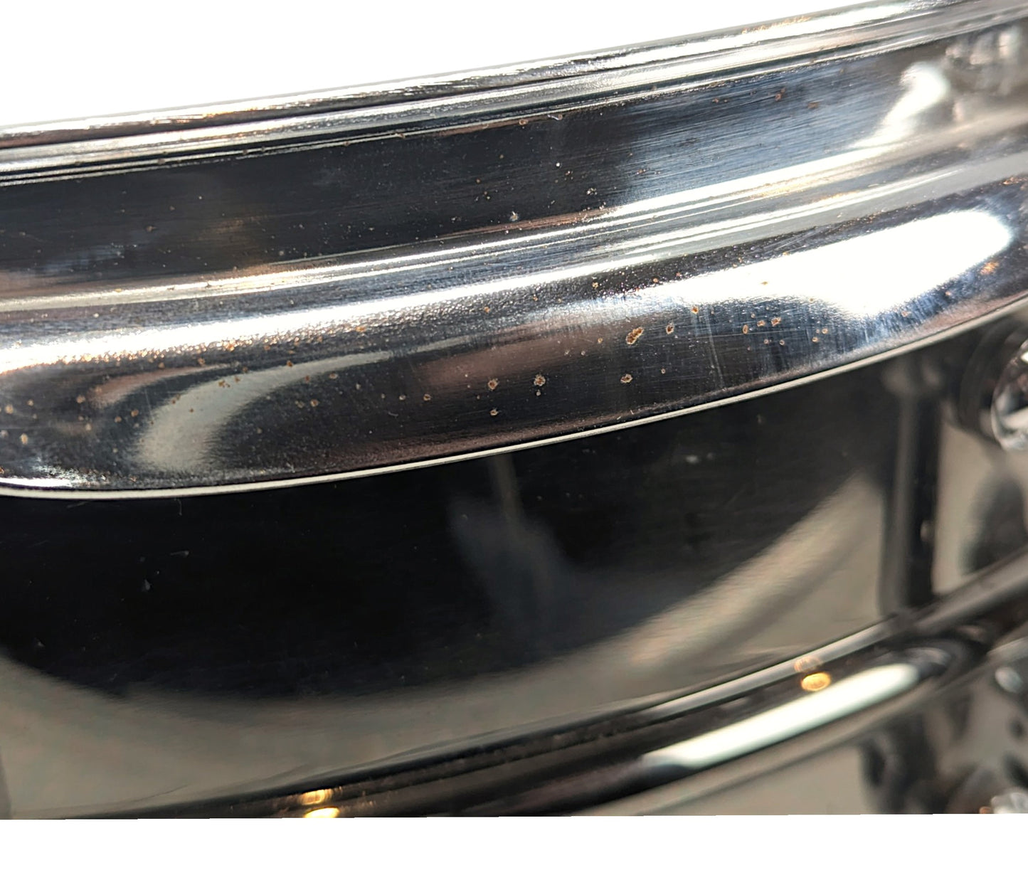 Pre Loved Ludwig Black Beauty Super Sensitive 14" x 5" Snare Drum - 1990s LB418