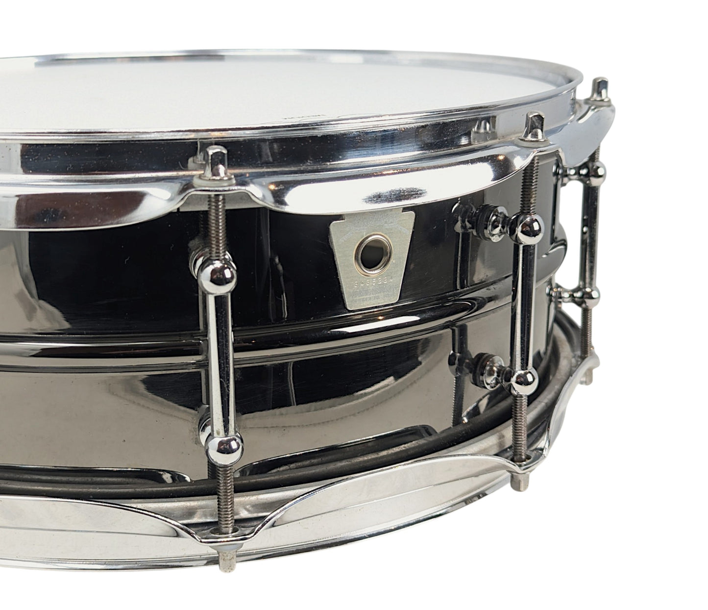 Pre Loved Ludwig Black Beauty Super Sensitive 14" x 5" Snare Drum - 1990s LB418