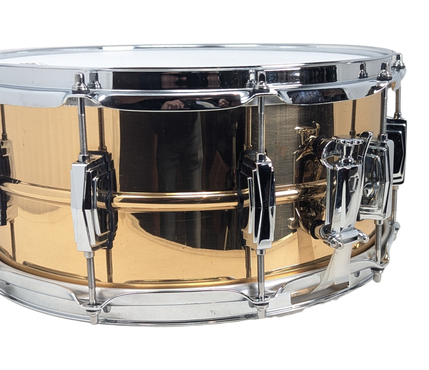 Pre Loved Ludwig LB552 14" X 6.5" Bronze Snare Drum