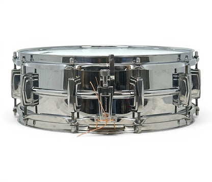 1970s Ludwig LM400 Supraphonic snare drum – P85 throw-off view