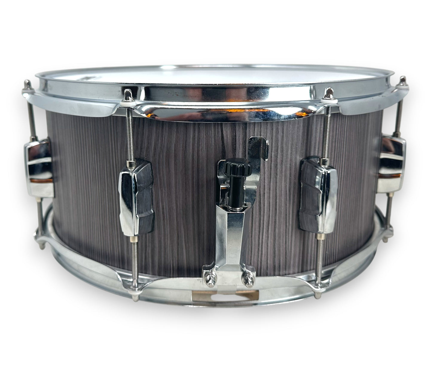 Pre Loved Mapex Mars 14" x 6.5" Snare Drum In Smoke Wood