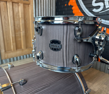 Pre Loved Mapex Mars 4-Piece Crossover Shell Pack In Smoke Wood