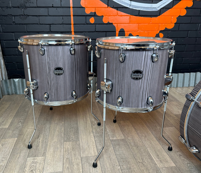 Pre Loved Mapex Mars 4-Piece Crossover Shell Pack In Smoke Wood