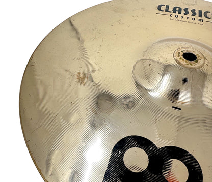 Pre Loved Meinl Classic 'SJC' Printed 14" Medium Hi Hats