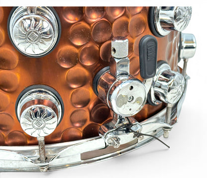Natal Cafe Racer Tri-Throw snare mechanism and Sun lug detail