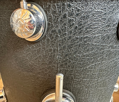 Pre Loved Natal Originals Maple 22" 4-Piece Shell Pack in Marshall Black Wrap Limited Edition