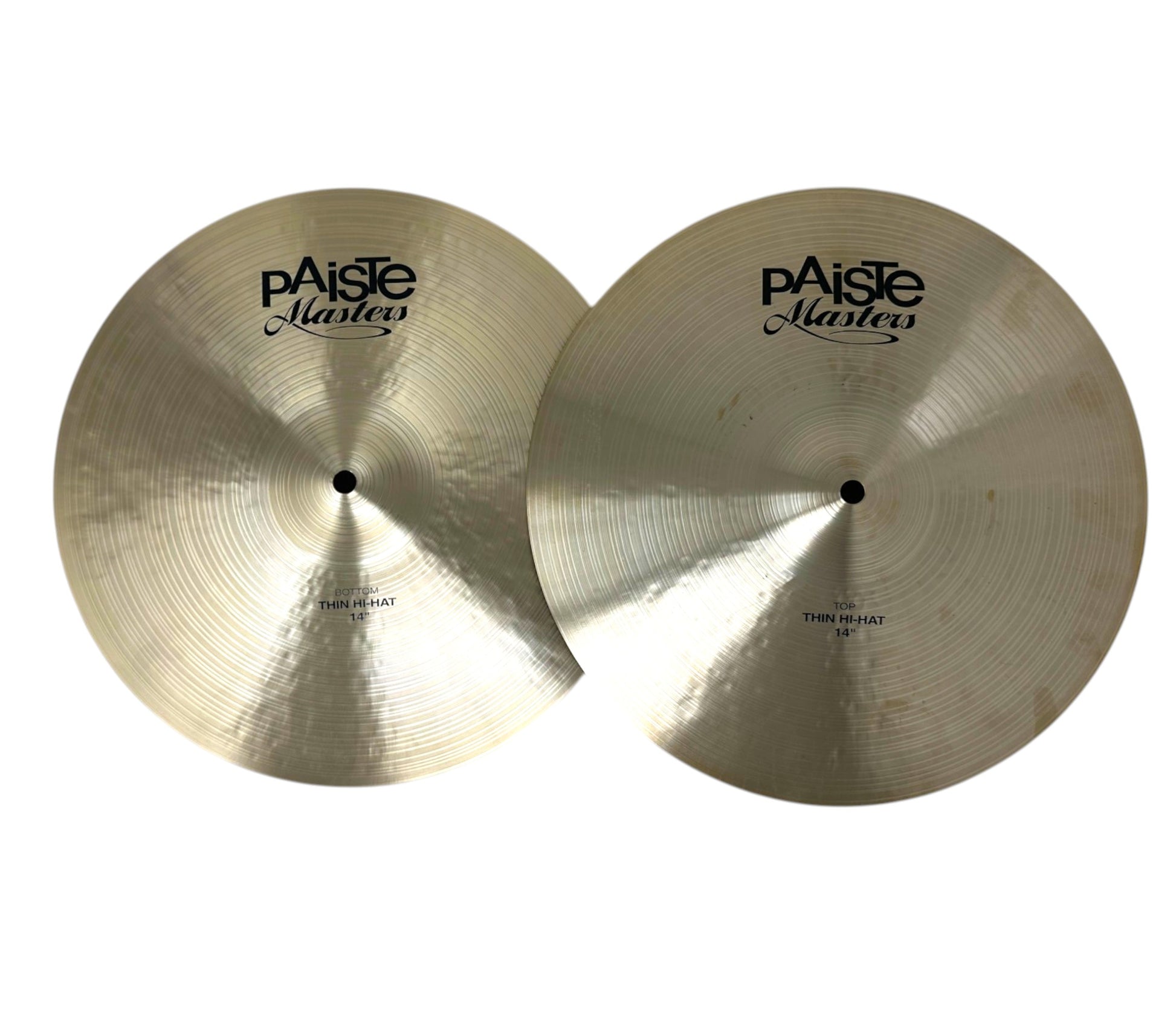 Pre Loved PAISTE 14" MASTERS THIN HI-HATS